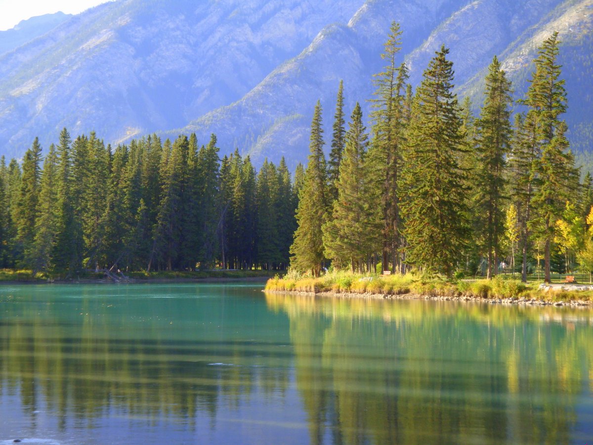 Landscape picture of Banff